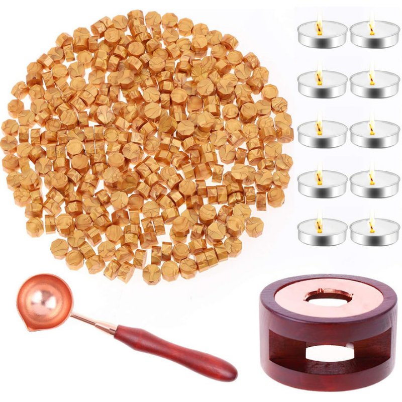 Wax Seal Set Includes 200 Gold – Wax Seal Stamp Set recenzja i cena