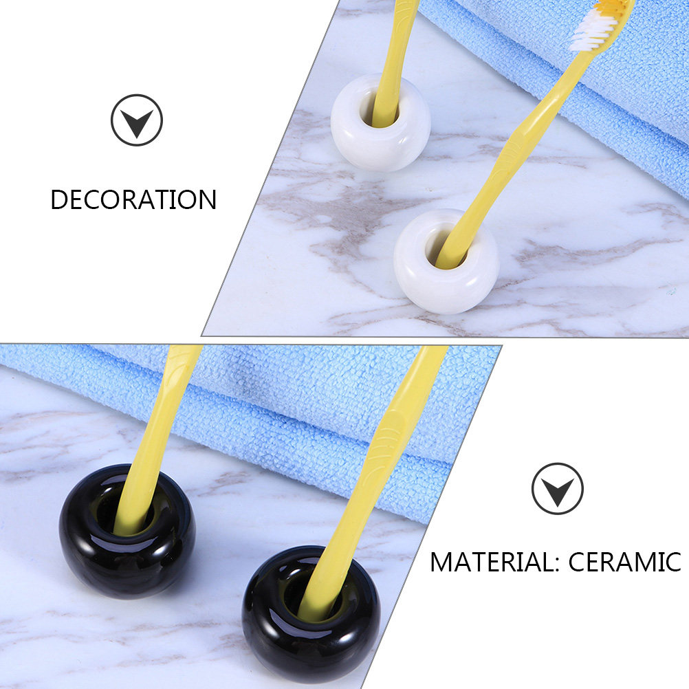 4Pcs Ceramic Toothbrush Stand  – Pen Rest Single recenzja i cena