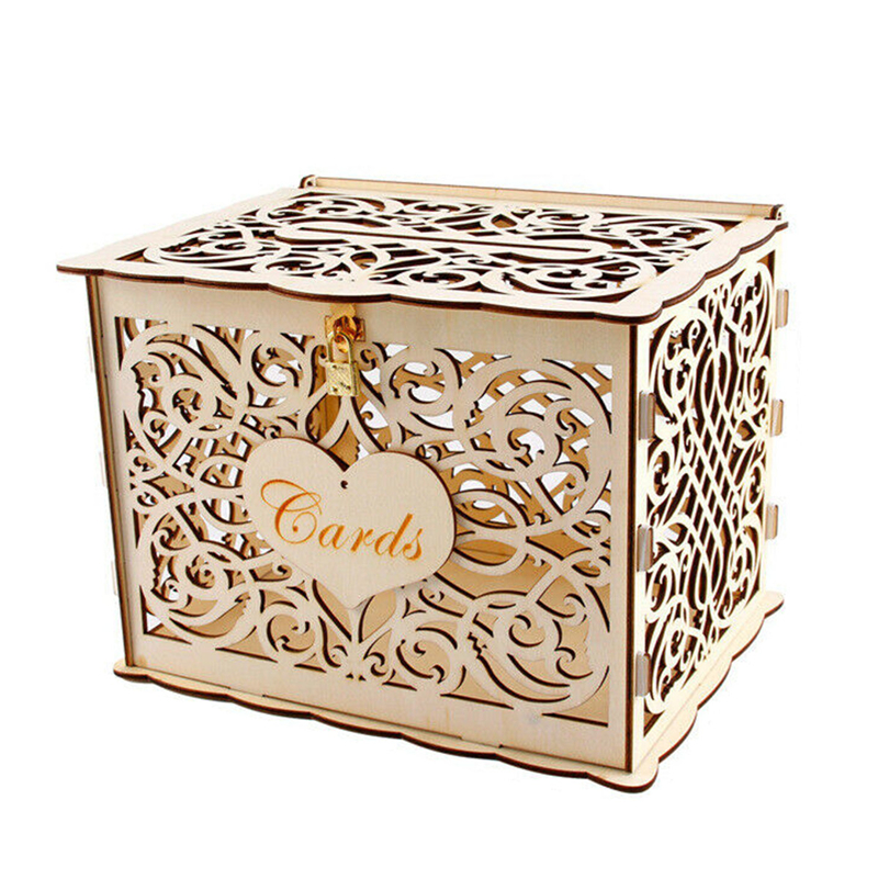30X24X21cm DIY Wedding Gift Ca – Card Index Box recenzja i cena