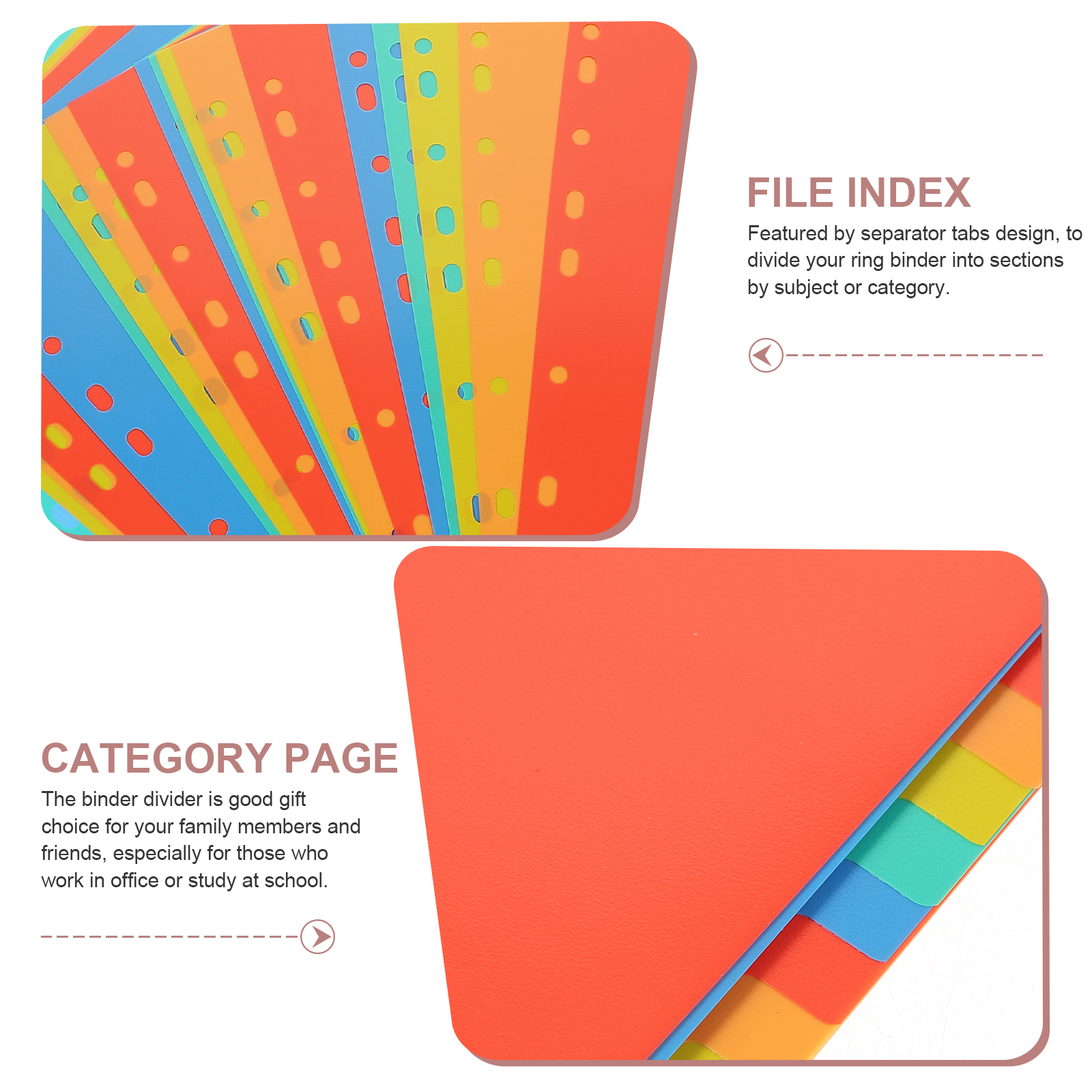 A4 Index Pages Plastic Binder  – Tab Divider A4 recenzja i cena