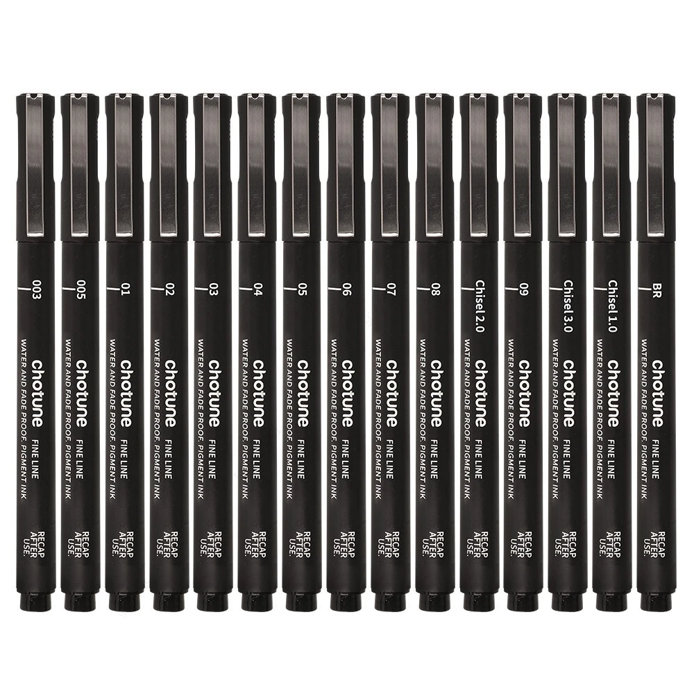 Black Micro Pens,15 Sizes,Wate – Correction Pen Fine recenzja i cena