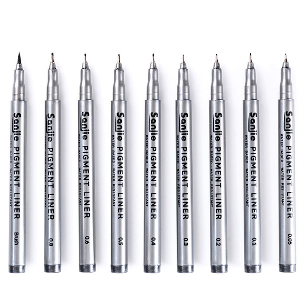 9-Piece Fine Line Waterproof I – Correction Pen Fine recenzja i cena