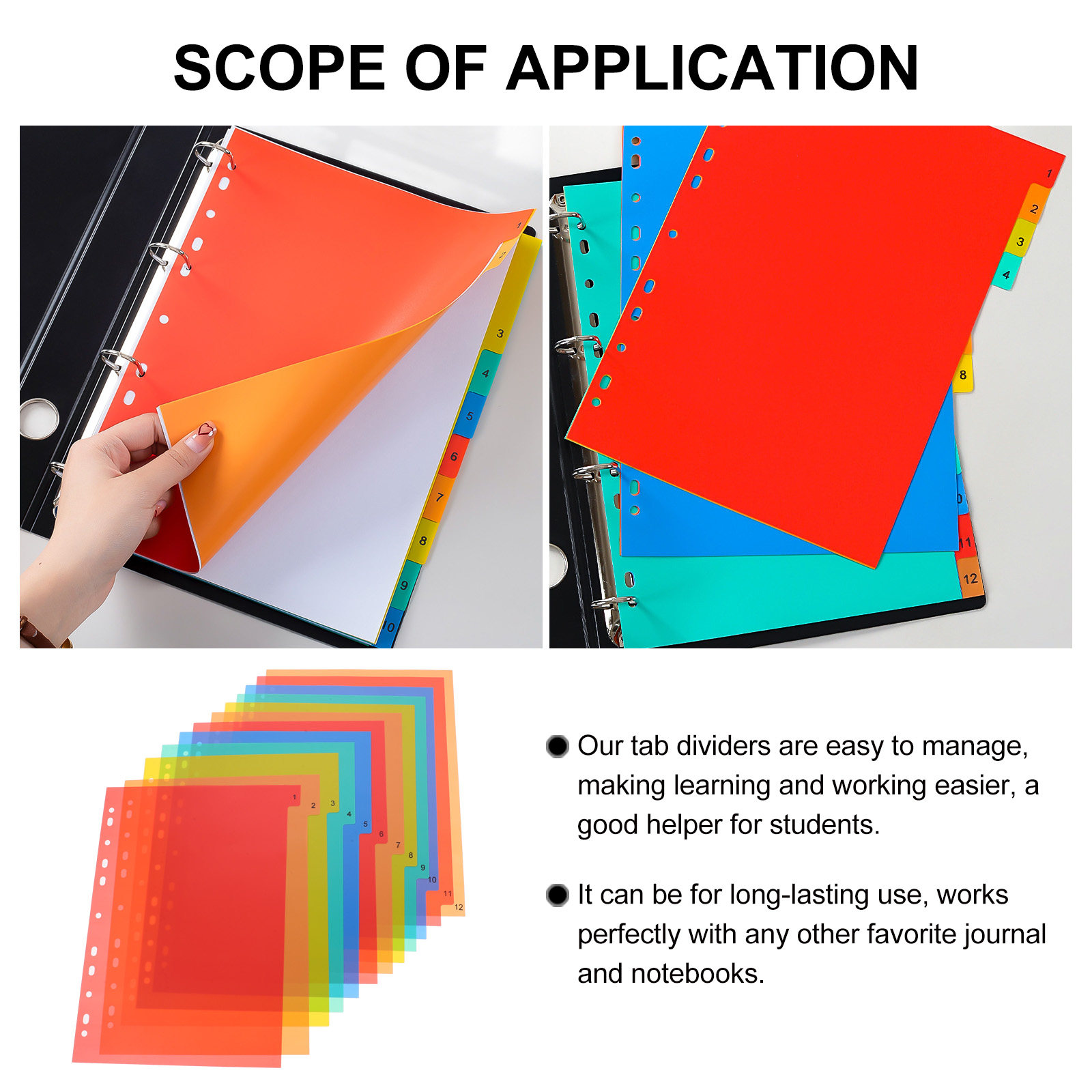 Binder Dividers A4 Colored Pla – Tab Divider A4 recenzja i cena
