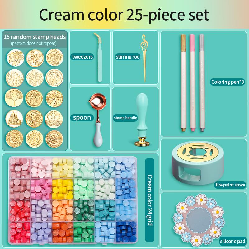 Wax Seal Stamp Set Lacquered S – Wax Seal Stamp Set recenzja i cena