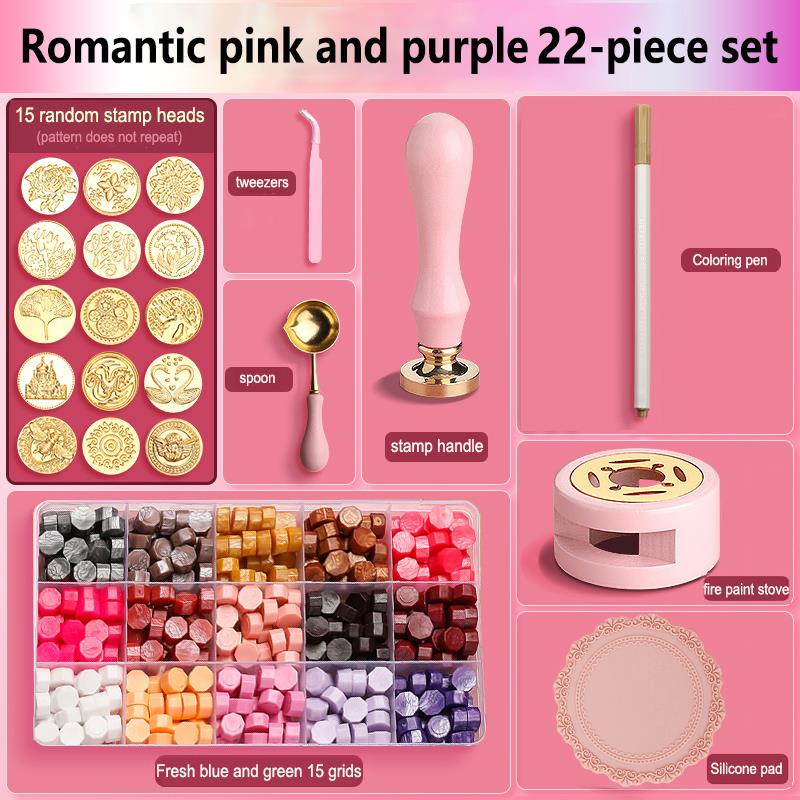 Wax Seal Stamp Set Lacquered S – Wax Seal Stamp Set recenzja i cena