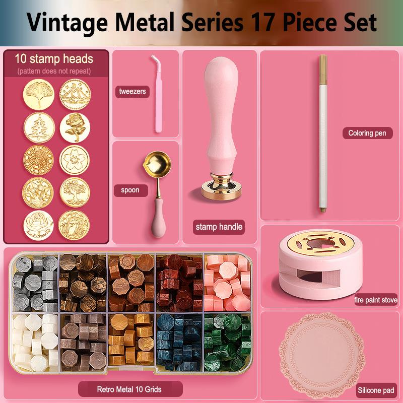 Wax Seal Stamp Set Lacquered S – Wax Seal Stamp Set recenzja i cena