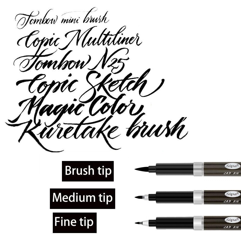 3pcs Calligraphy Pen Set Fine  – Correction Pen Fine recenzja i cena