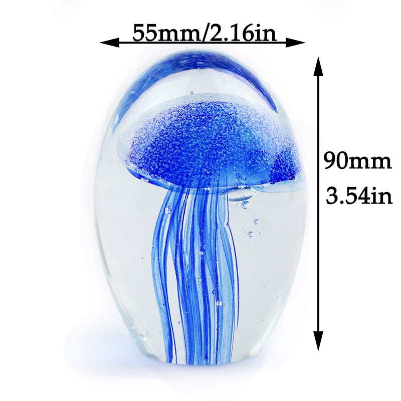 Miniature 3D Jellyfish Crystal – Paper Weight Crystal recenzja i cena