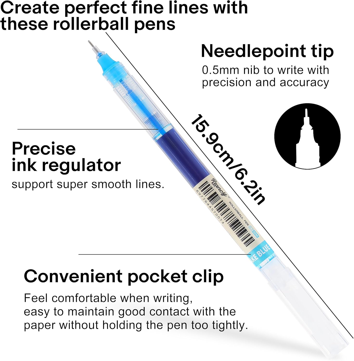 Liquid Ink Rollerball Gel Pens – Correction Pen Fine recenzja i cena
