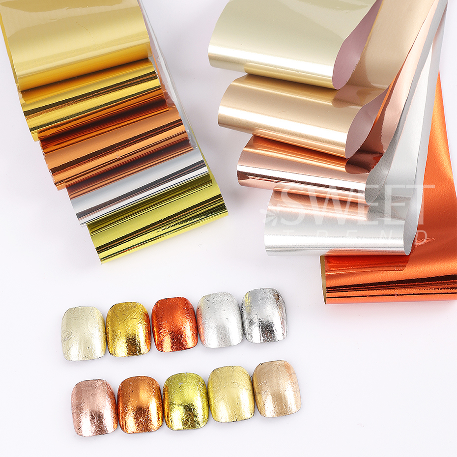10pcs Metallic Nail Transfer F – Gel Refill Pack recenzja i cena