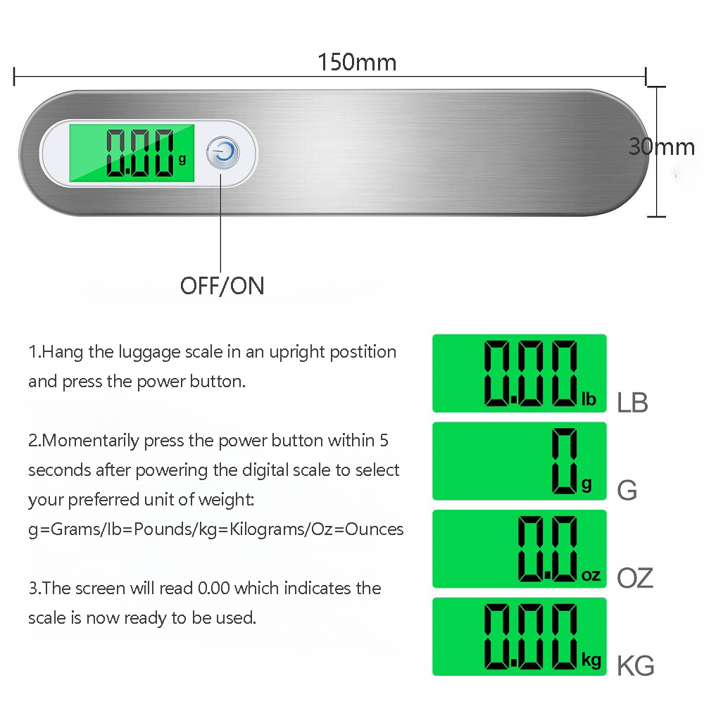 Portable Digital Hanging Scale – Tape Dispenser Weighted recenzja i cena