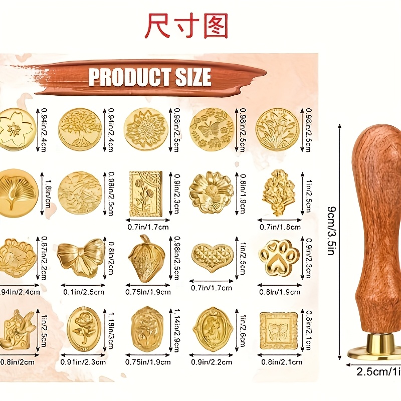 21pc wax stamp set with variou – Wax Seal Stamp Set recenzja i cena