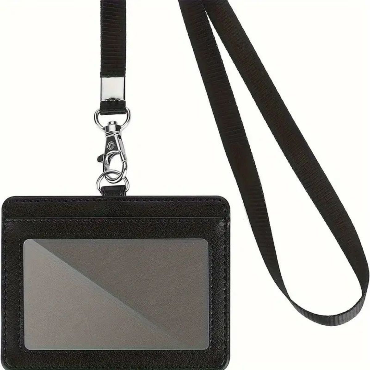 1 pc Horizontal ID badge holde – Index Card Holder recenzja i cena