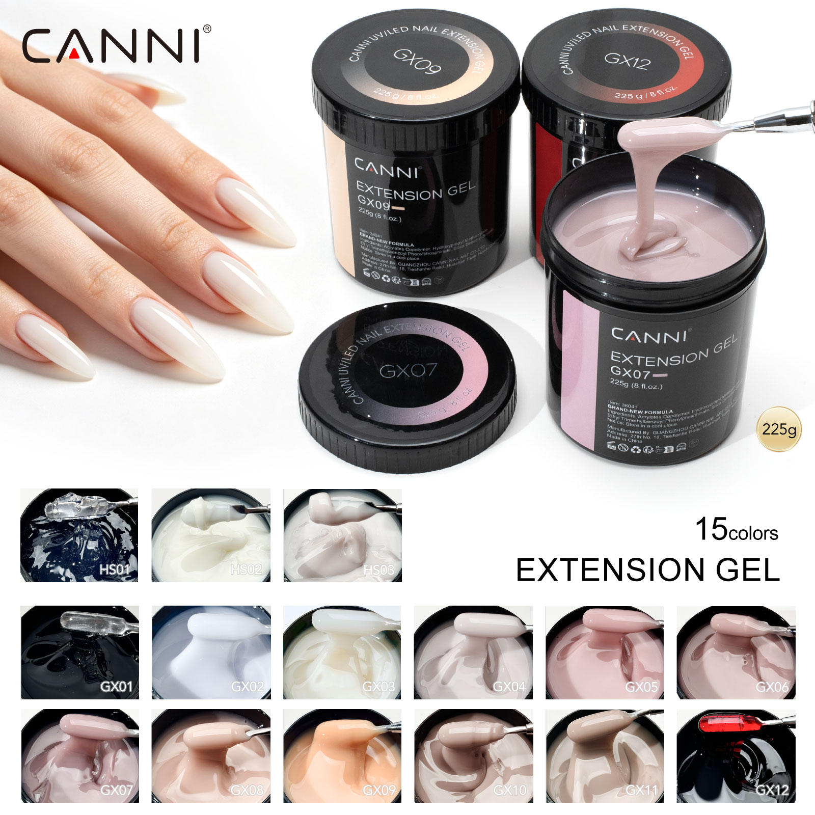 CANNI 225g Refillment Camoufla – Gel Refill Pack recenzja i cena
