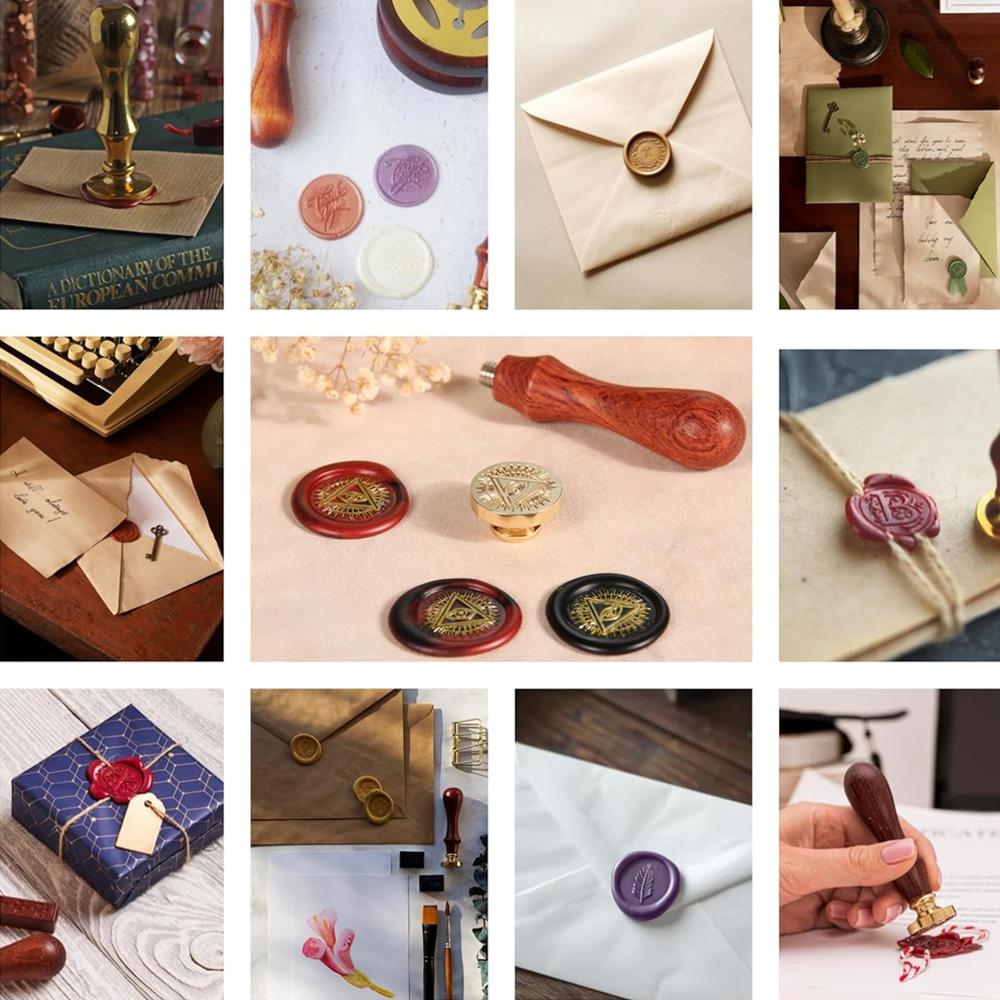Customized Logo Wax Seal Stamp – Wax Seal Stamp Set recenzja i cena