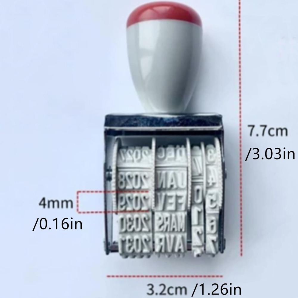 DIY Rotating Date & Number Rol – Rubber Date Stamp recenzja i cena