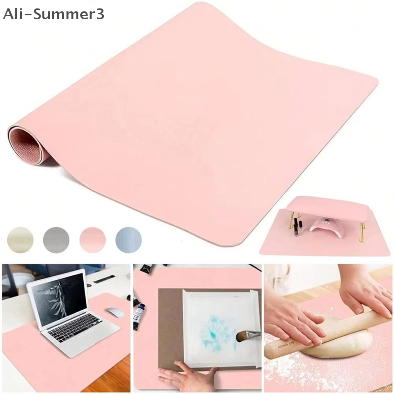 Foldable Nail Art Table Mat PU – Leather Desk Pad recenzja i cena