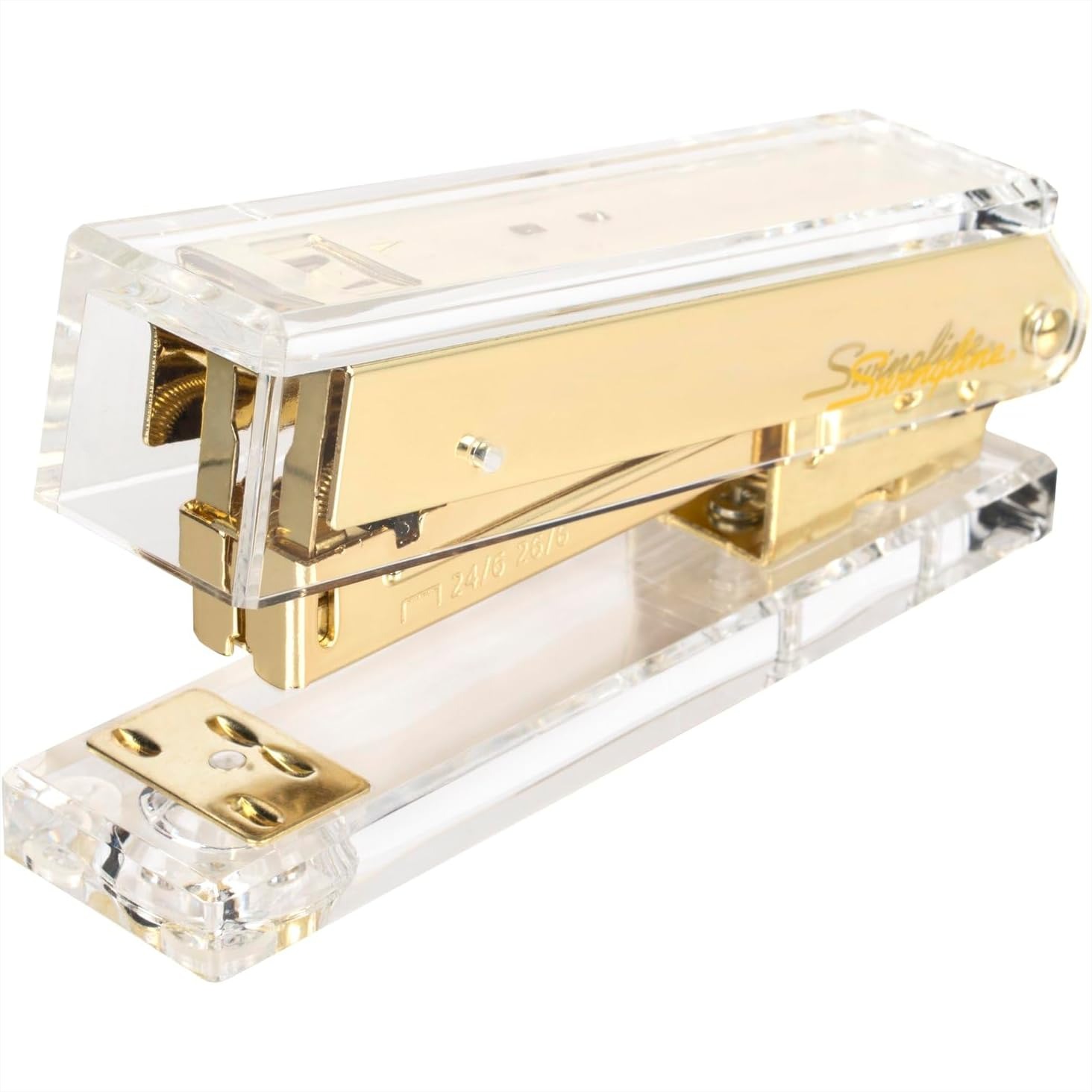 Clear Acrylic Gold Stapler, 20 – Stapler Half Strip recenzja i cena