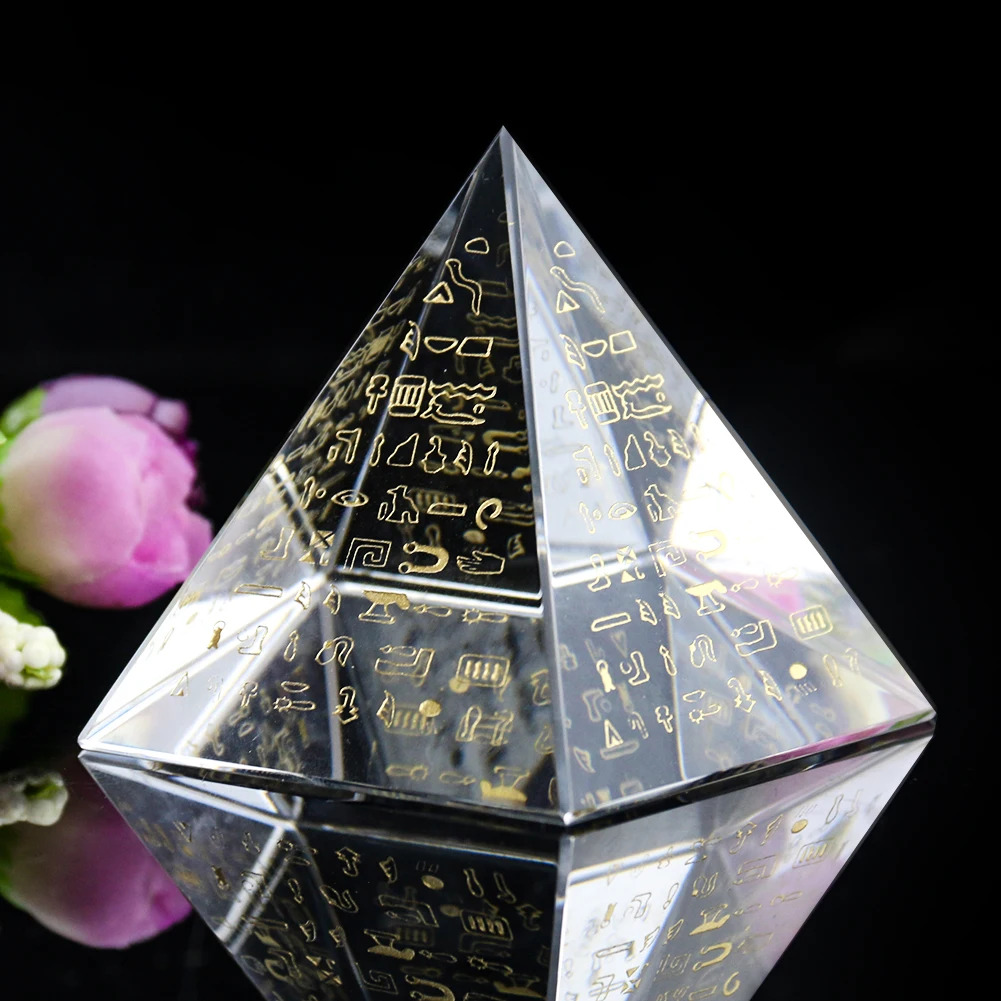Egyptian Hieroglyph Crystal Py – Paper Weight Crystal recenzja i cena