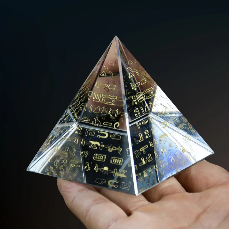 Egyptian Hieroglyph Crystal Py – Paper Weight Crystal recenzja i cena