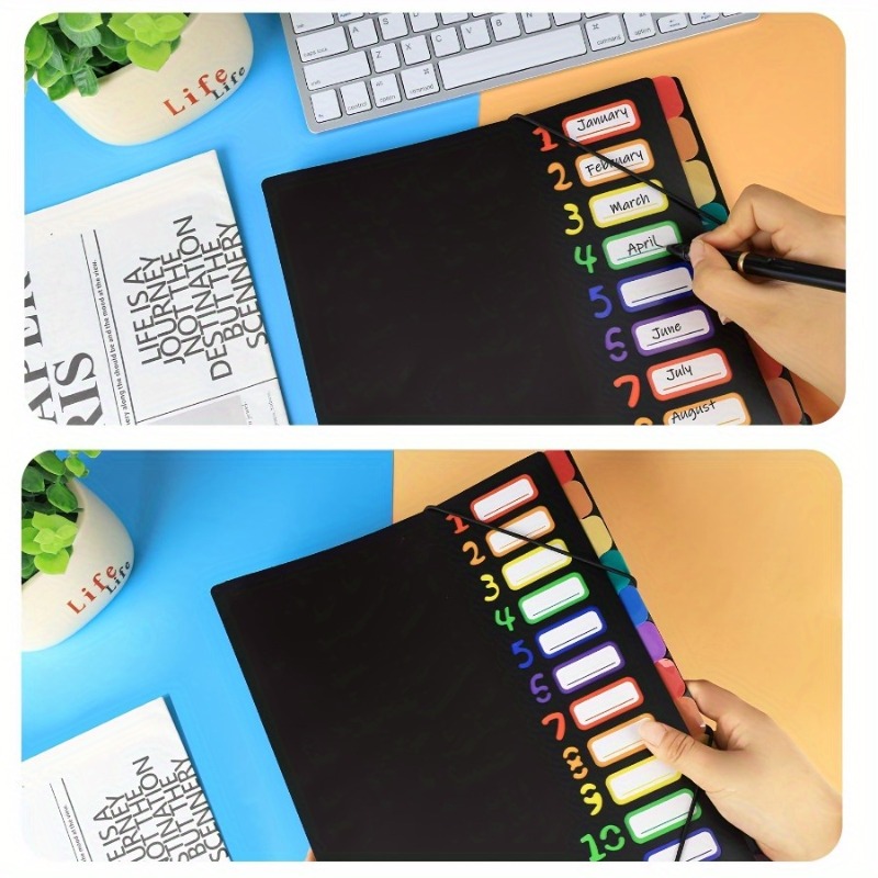 1Pc Black/White Cover Multi-La – Tab Divider A4 recenzja i cena
