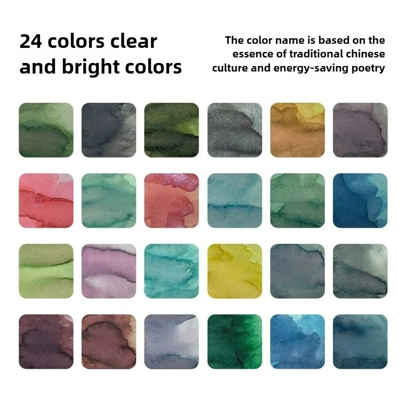 Ostrich 24 Colors 30/15ml Laye – Fountain Pen Bottled Ink recenzja i cena
