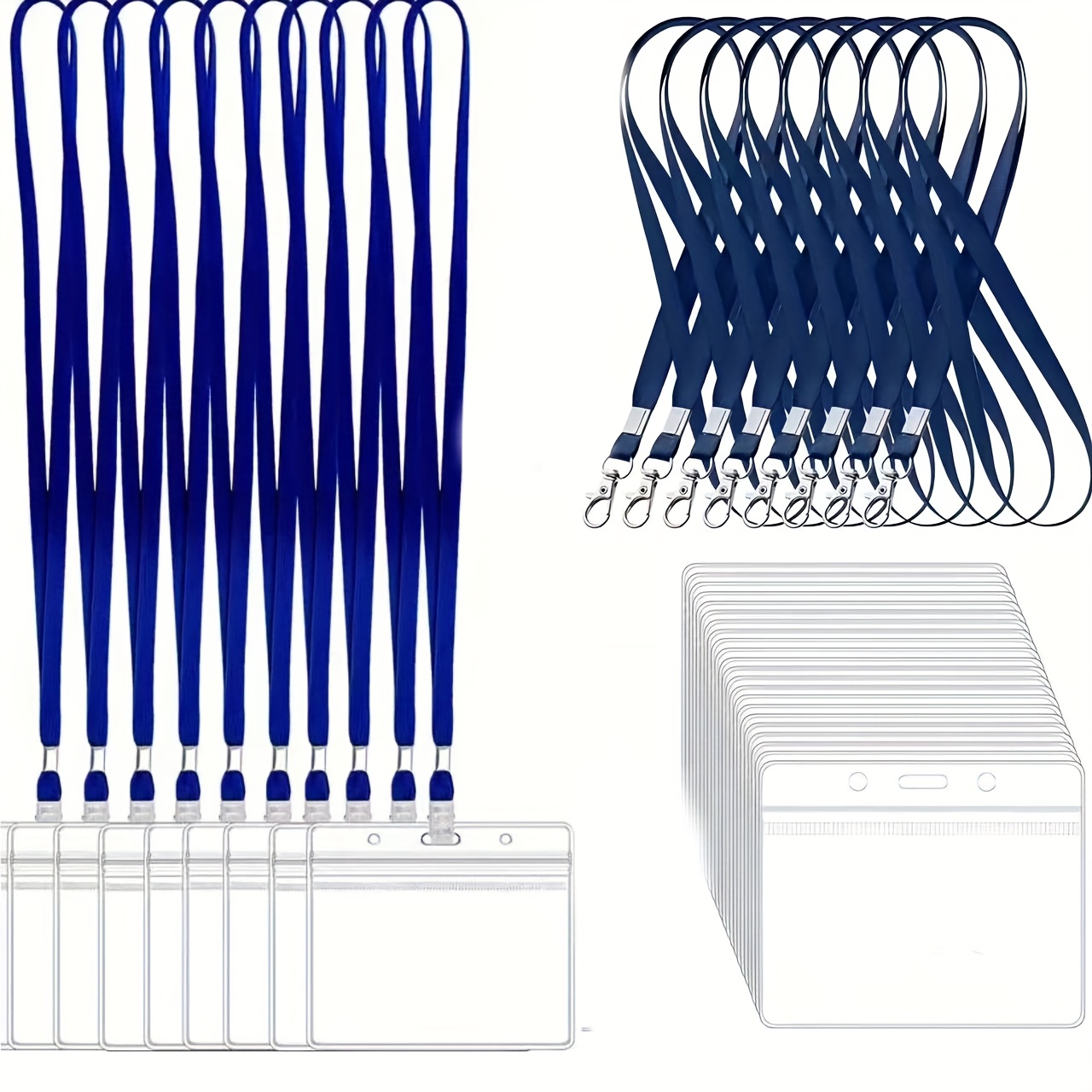 10 sets Transparent PVC ID Car – Index Card Holder recenzja i cena
