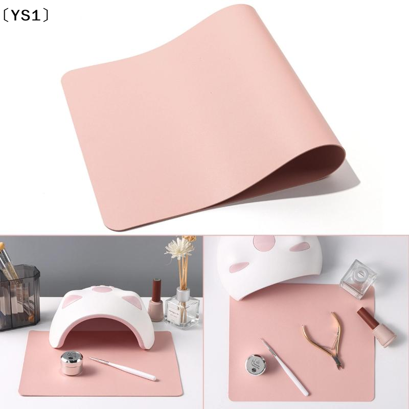 〔YS1〕Foldable PU Leather Nail  – Leather Desk Pad recenzja i cena