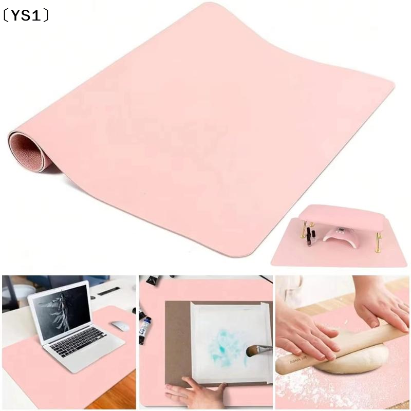 〔YS1〕Foldable PU Leather Nail  – Leather Desk Pad recenzja i cena