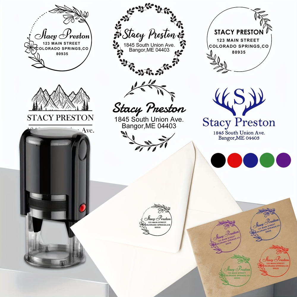 Custom Stamp Personalized Self – Rubber Date Stamp recenzja i cena