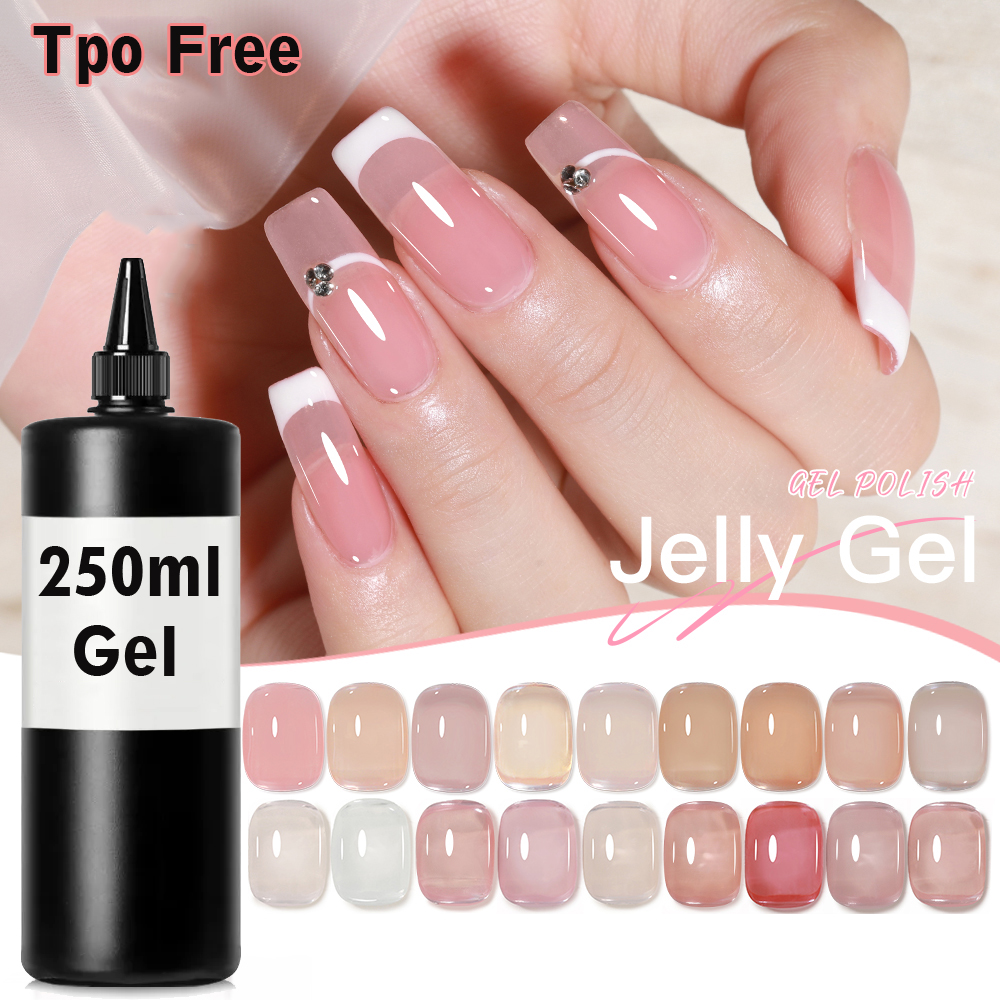 250ml Milky White Jelly Pink G – Gel Refill Pack recenzja i cena