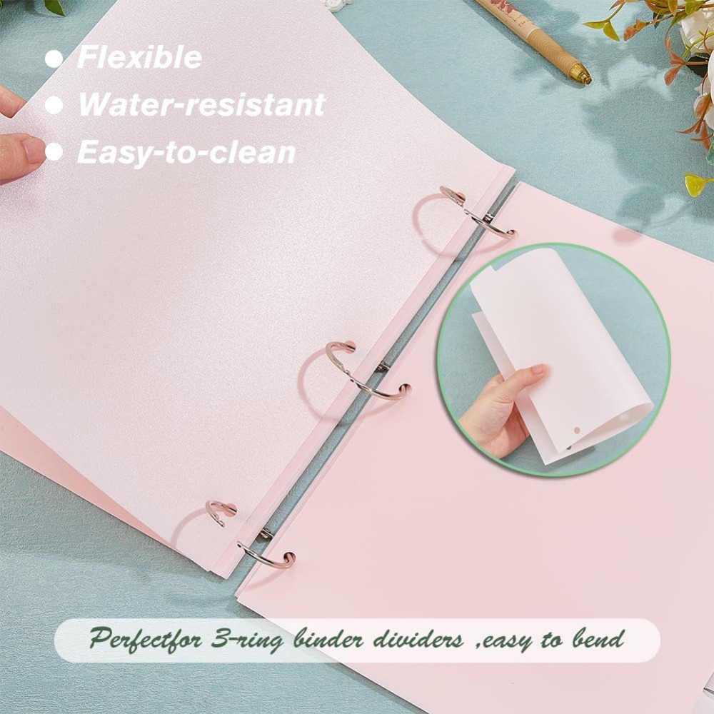 16 Sheets 3 Ring A4 Pink Binde – Tab Divider A4 recenzja i cena