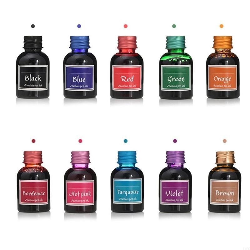 10 Colors 1 Bottle Pure Colorf – Fountain Pen Bottled Ink recenzja i cena