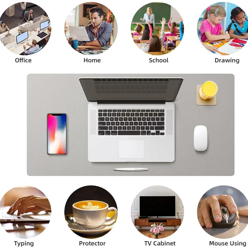 Extra Large Leather Mouse Pad  – Leather Desk Pad recenzja i cena