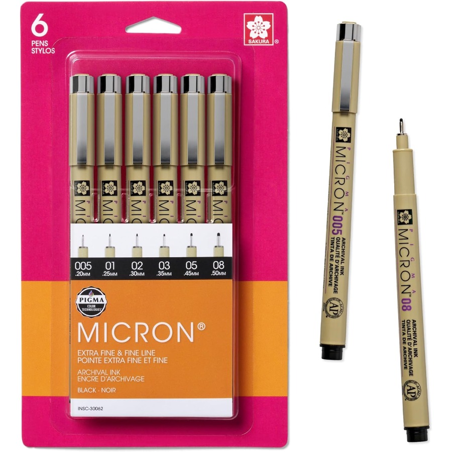 Pigma Micron Fineliner Pens wi – Archive Box Set recenzja i cena