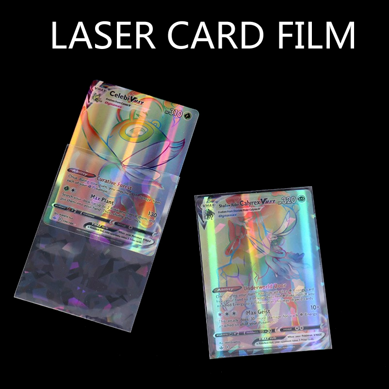 50pcs Soft Trading Laser Card  – Card Index Box recenzja i cena