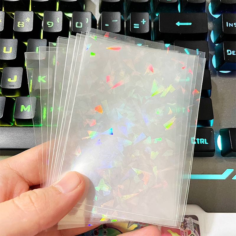 50pcs Soft Trading Laser Card  – Card Index Box recenzja i cena