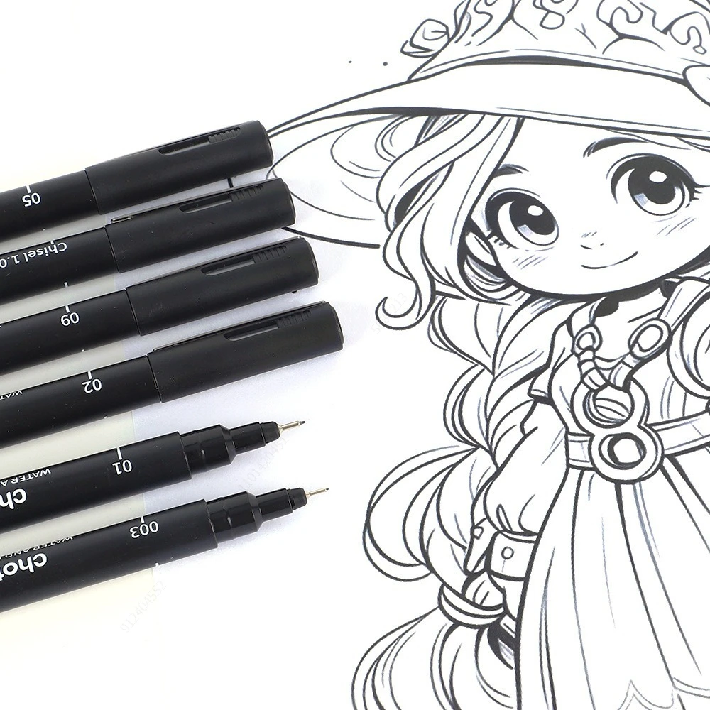 Black Micro Pens,15 Sizes,Wate – Correction Pen Fine recenzja i cena