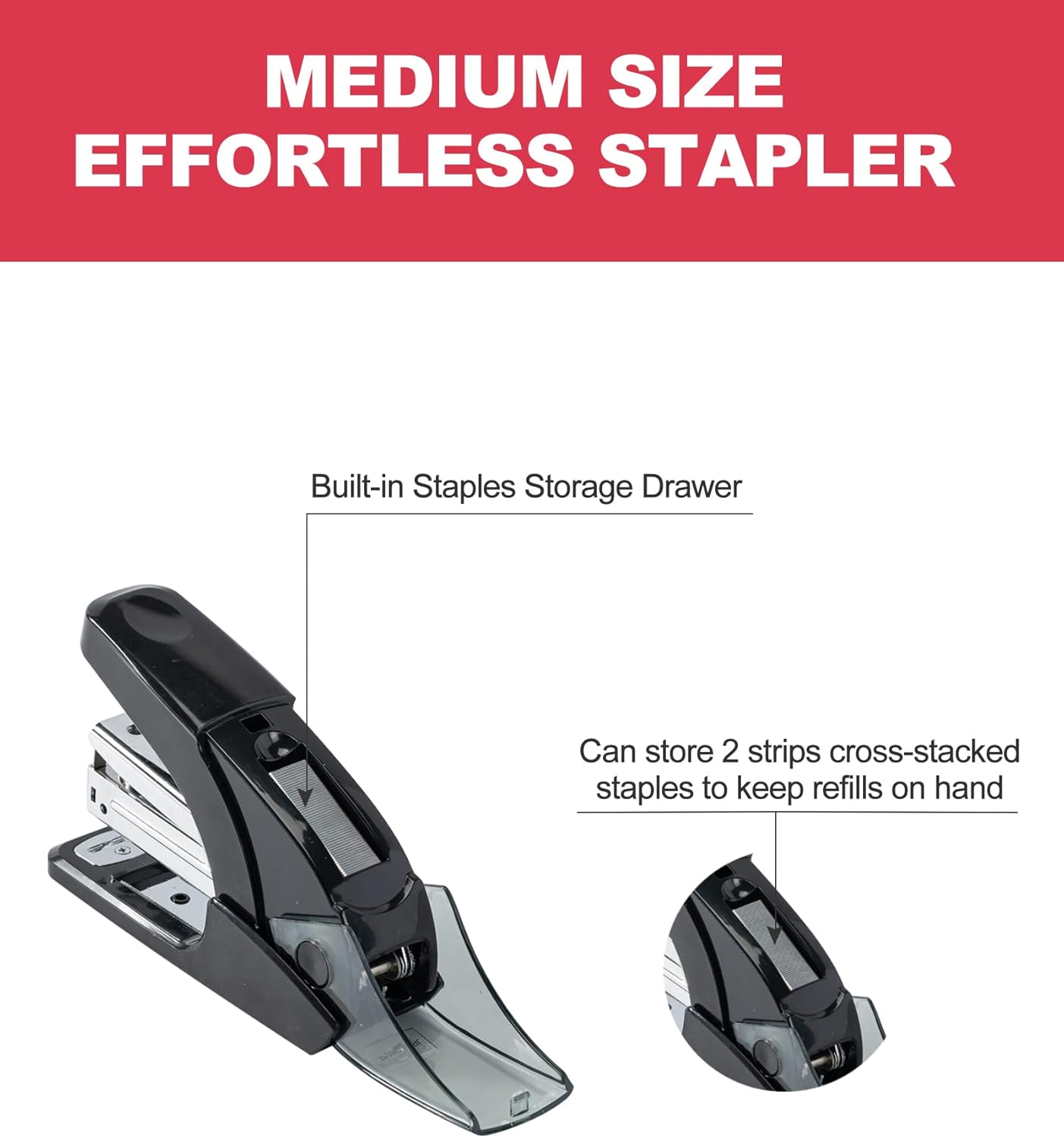 Effortless Standard Stapler Se – Stapler Half Strip recenzja i cena