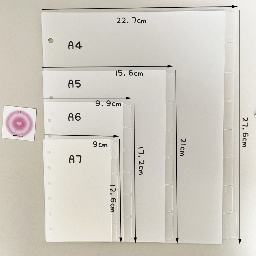 A4/A5/A6/A7 Ring Seperator Pag – Binder A4 Lever recenzja i cena
