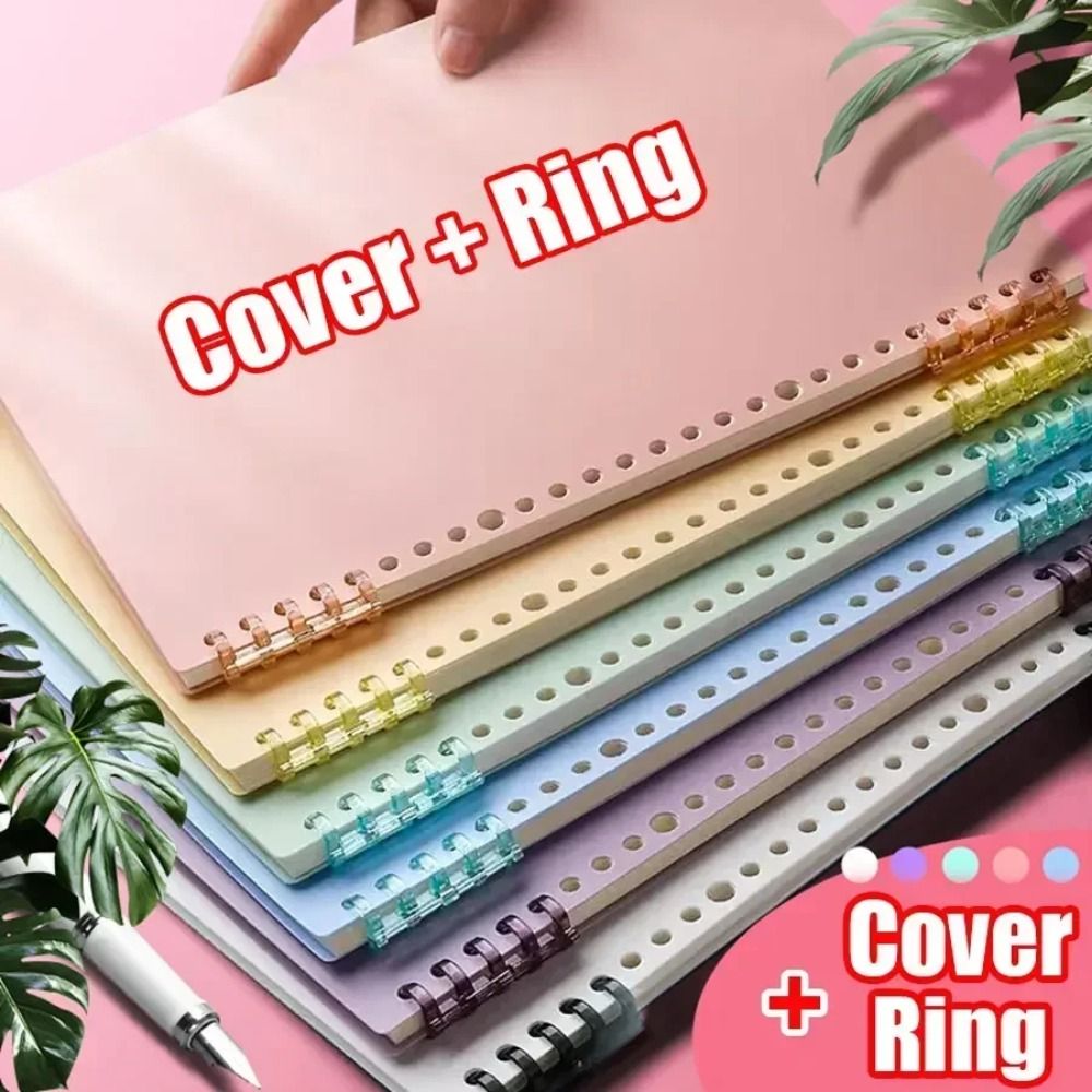 4Pcs PP Loose-leaf Book Cover  – Binder A4 Lever recenzja i cena