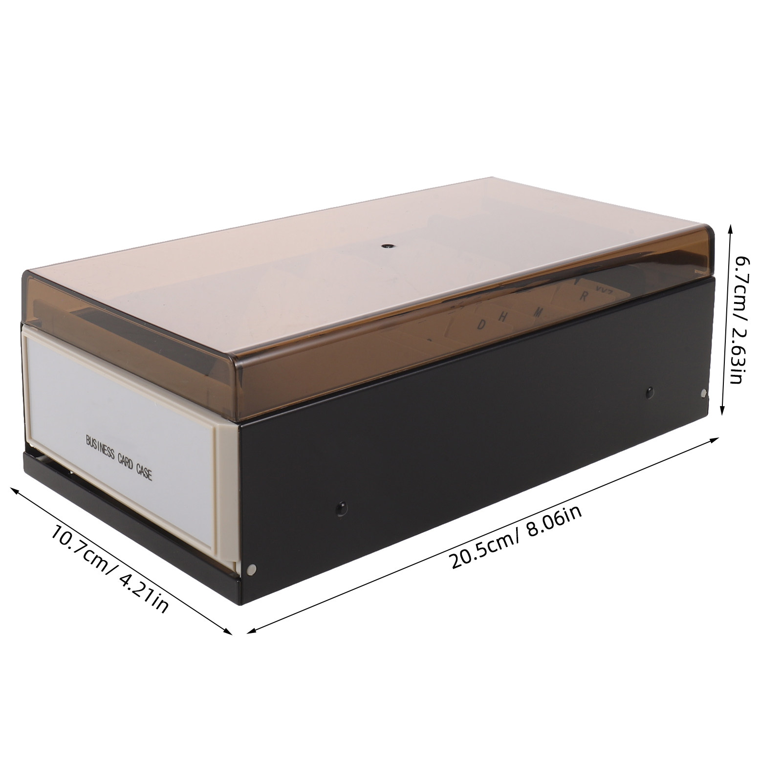 Business Card File Organizer L – Card Index Box recenzja i cena
