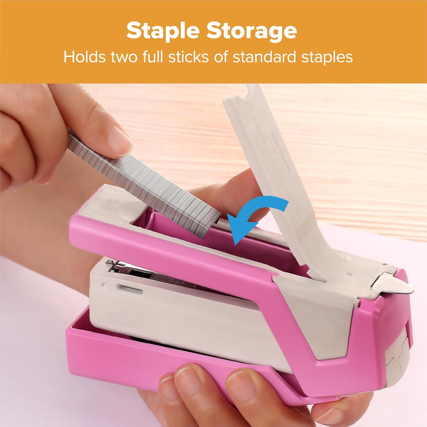 Spring-Powered Compact Stapler – Stapler Half Strip recenzja i cena