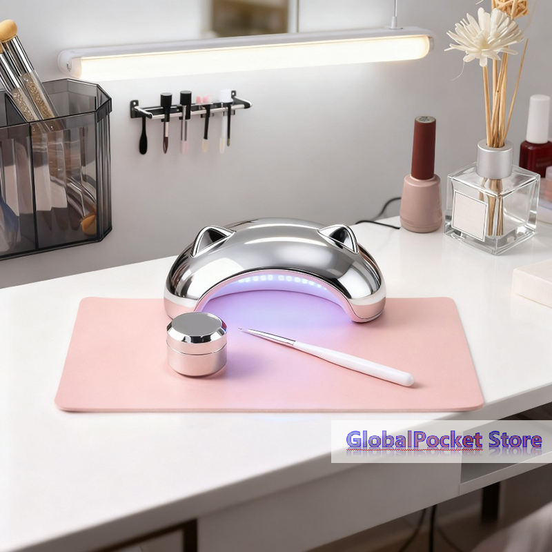 [TG823]Foldable Nail Art Table – Leather Desk Pad recenzja i cena