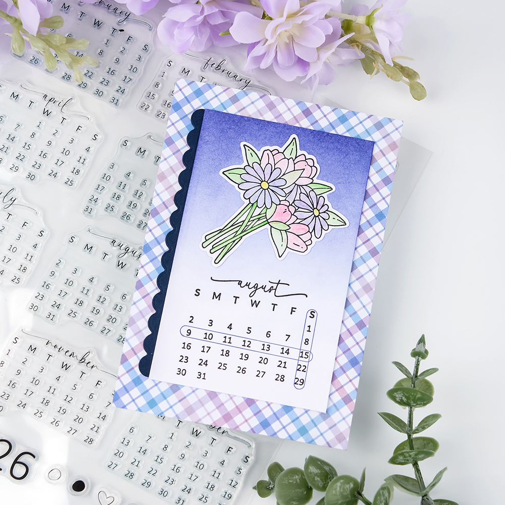 Calendar Date 2026 Clear Stamp – Rubber Date Stamp recenzja i cena