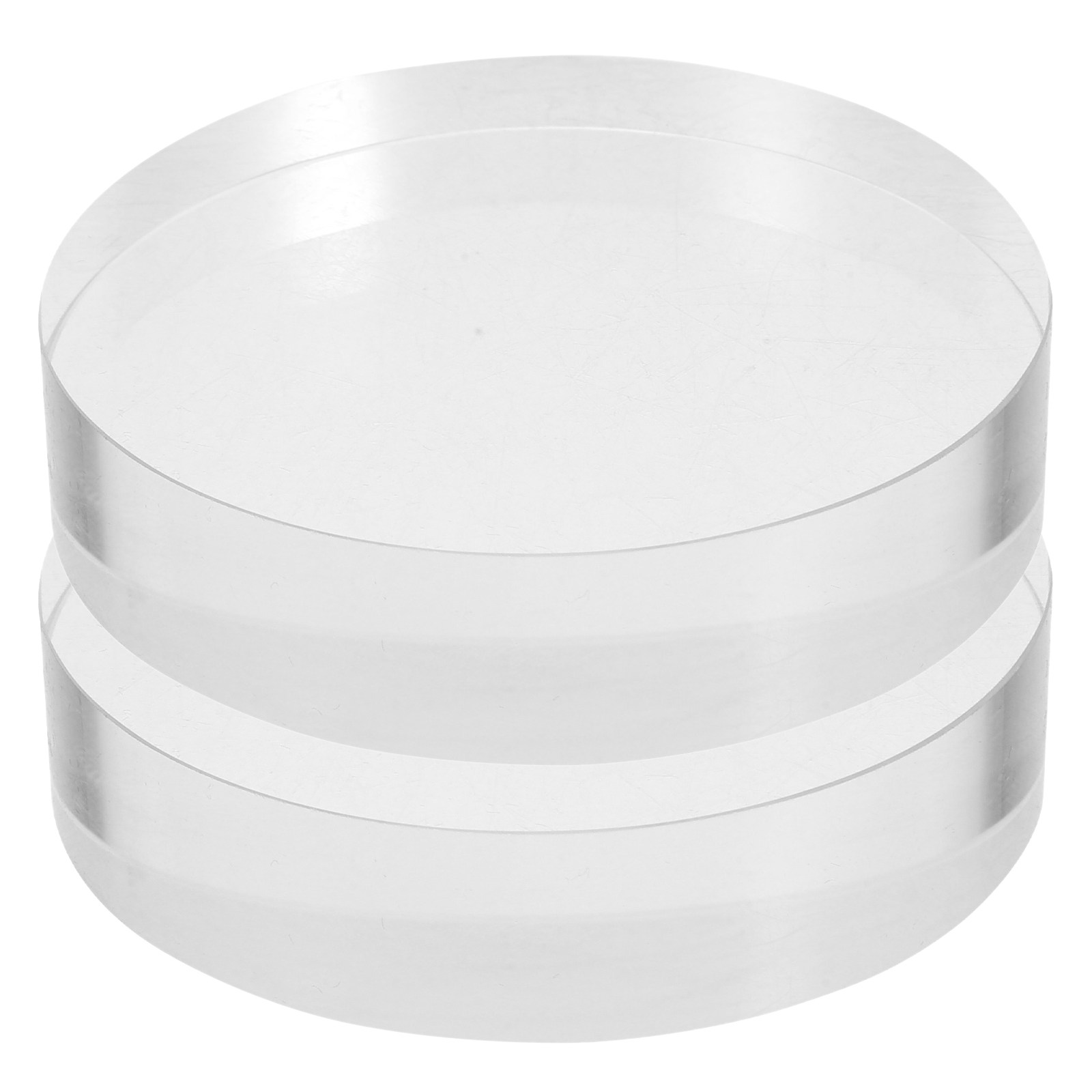 2Pcs Clear Round Crystal Glass – Book Weight Glass recenzja i cena