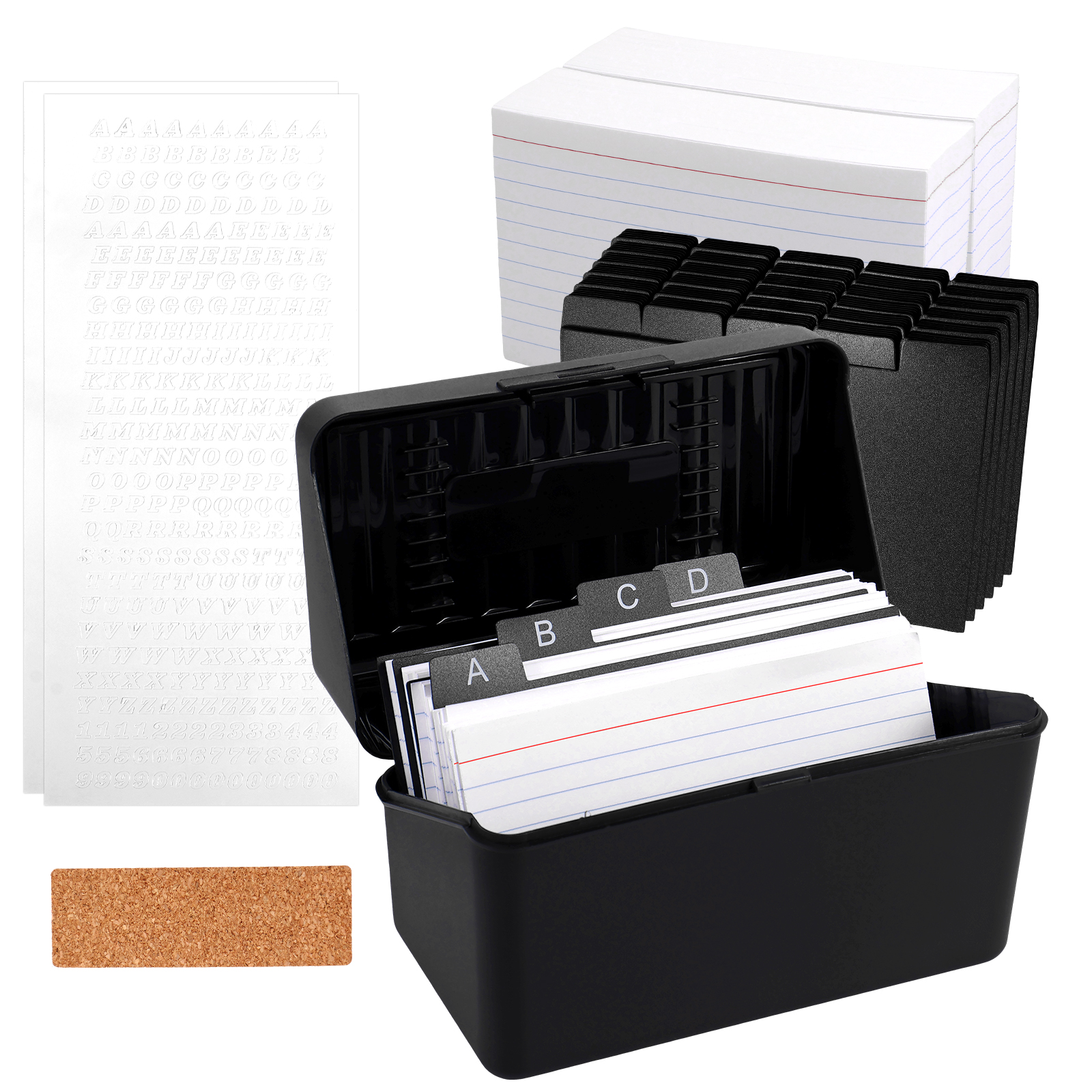 1 Set Index Card Organizer Box – Card Index Box recenzja i cena