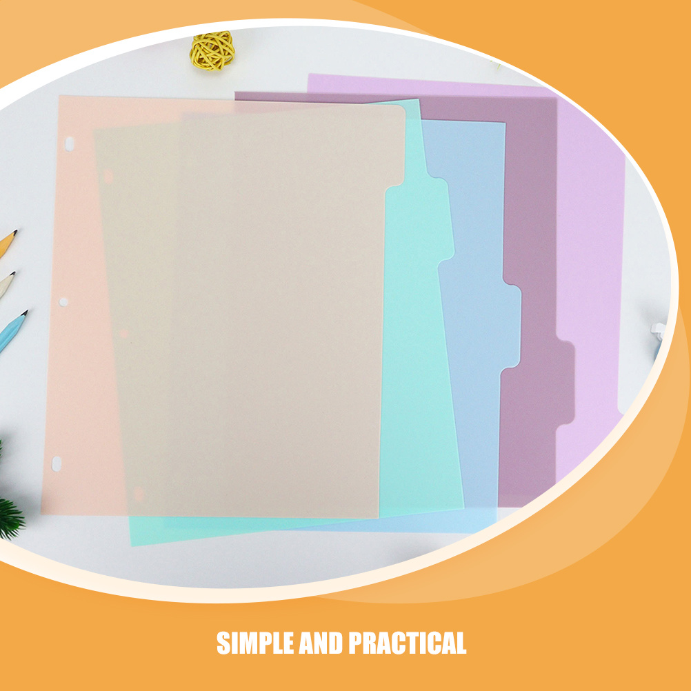 1Set Binder Dividers A4 Size F – Tab Divider A4 recenzja i cena
